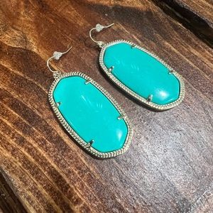 Kendra Scott Turquoise Drop Earrings